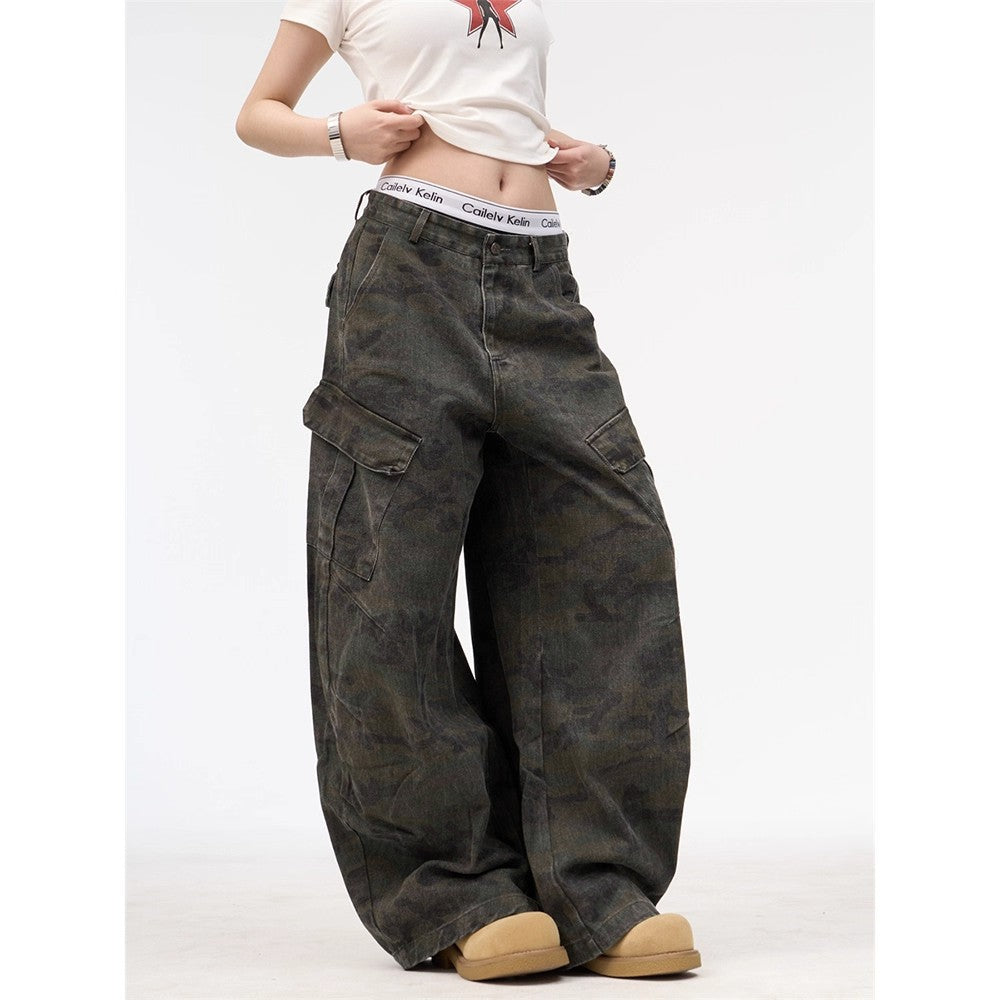 Camouflage Casual Cotton Pants