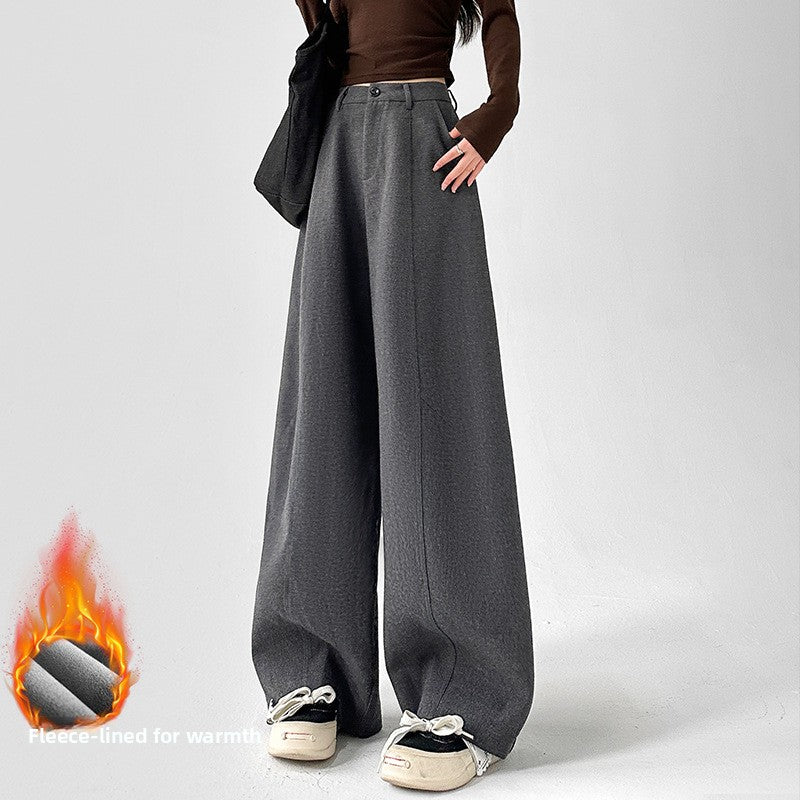 Womens High Waisted Wide Leg Casual Pants
